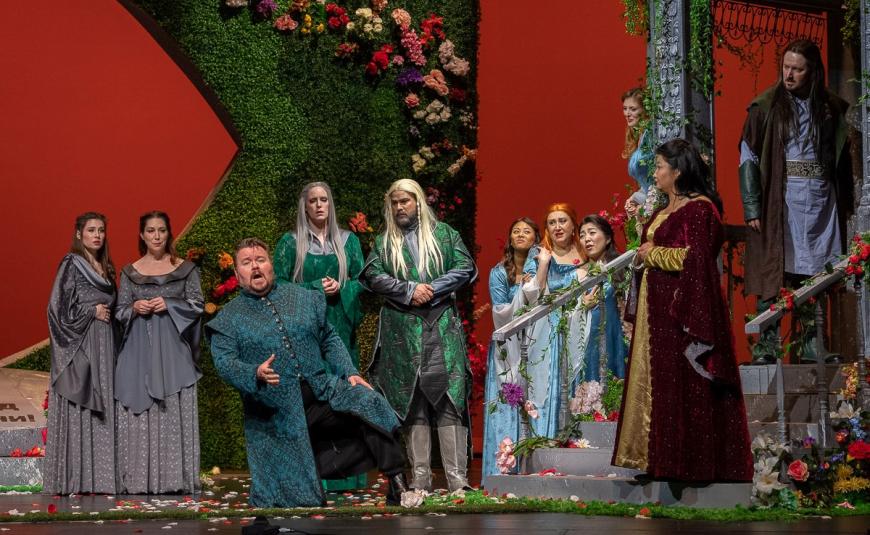 A scene from Pacific Opera Project’s Iolanta
