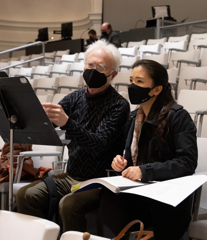 John Adams and Eun Sun Kim