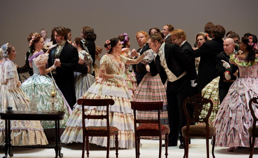 A scene from Eugene Onegin