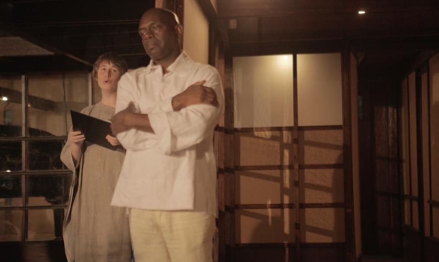 Charles Lane as Rudolph Schindler and Argenta Walther as Pauline