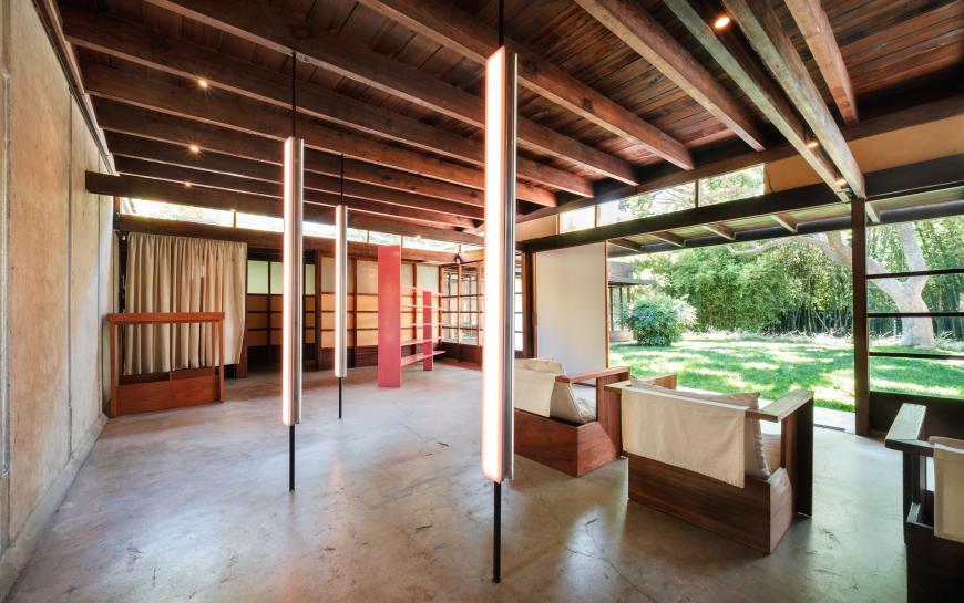 Schindler House interior