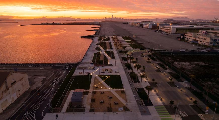 Sunset in Alameda
