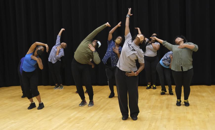 In rehearsal
