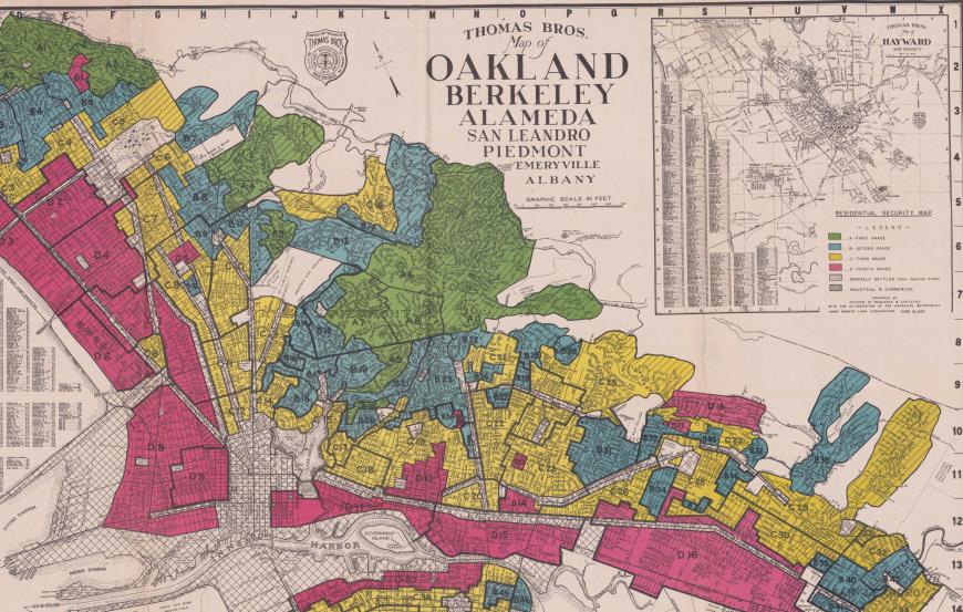 Redlining map