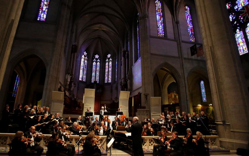 ABS performs in Grace Cathedral