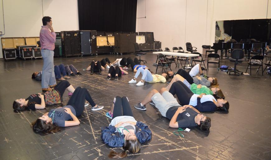 An Alexander Technique class