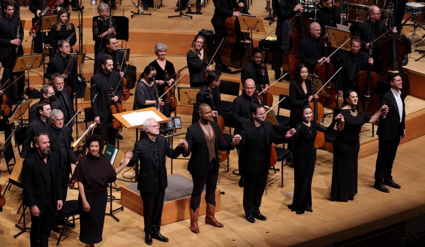 John Adams, the LA Phil, and the cast