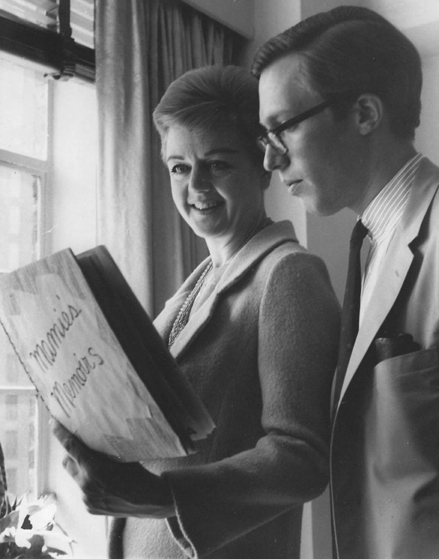 Stephen Rubin with Angela Lansbury