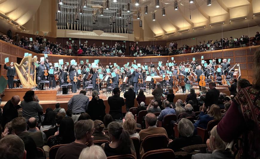 SF Symphony musicians demonstrate