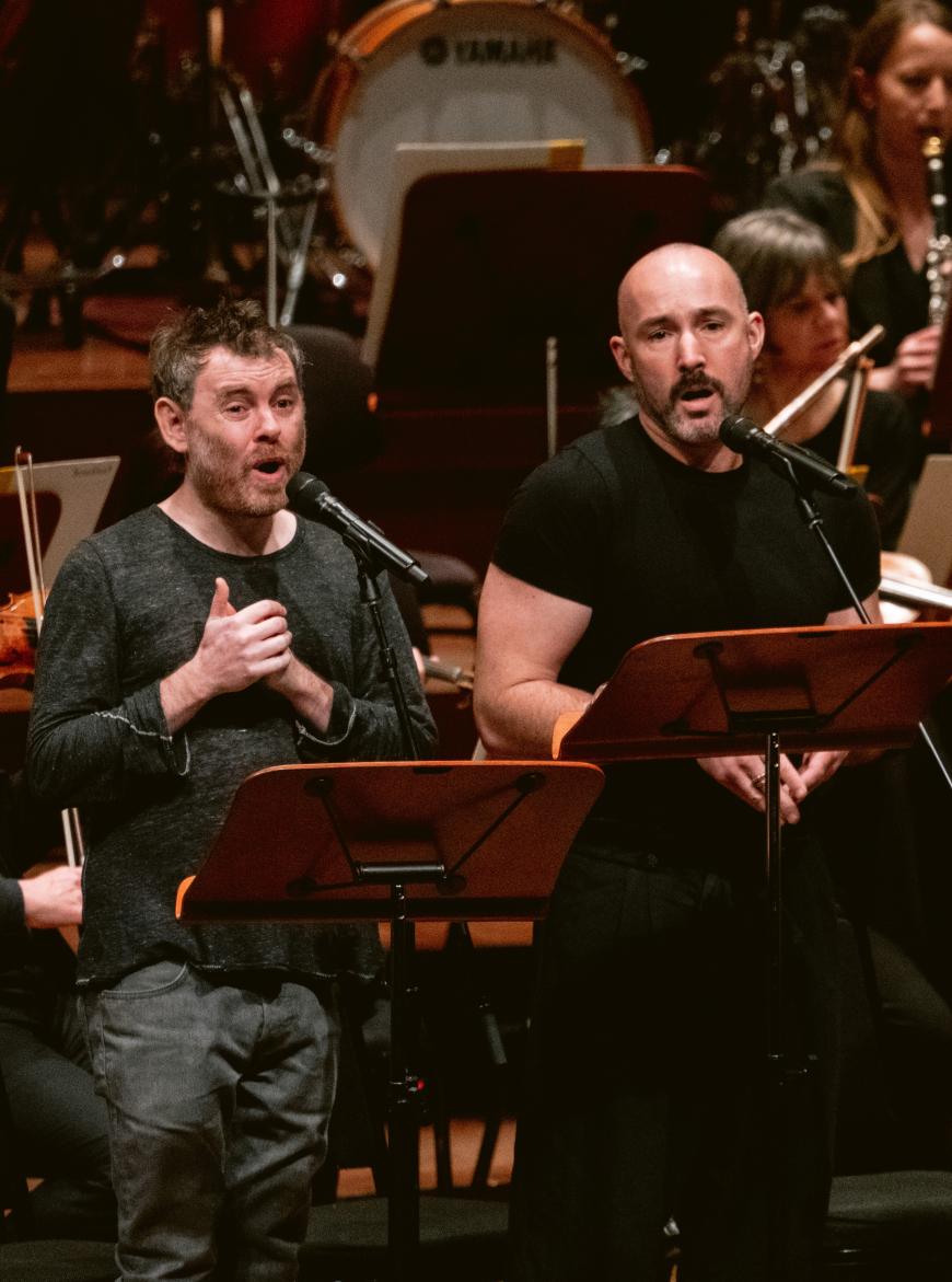 Gabriel Kahane and Holcombe Waller