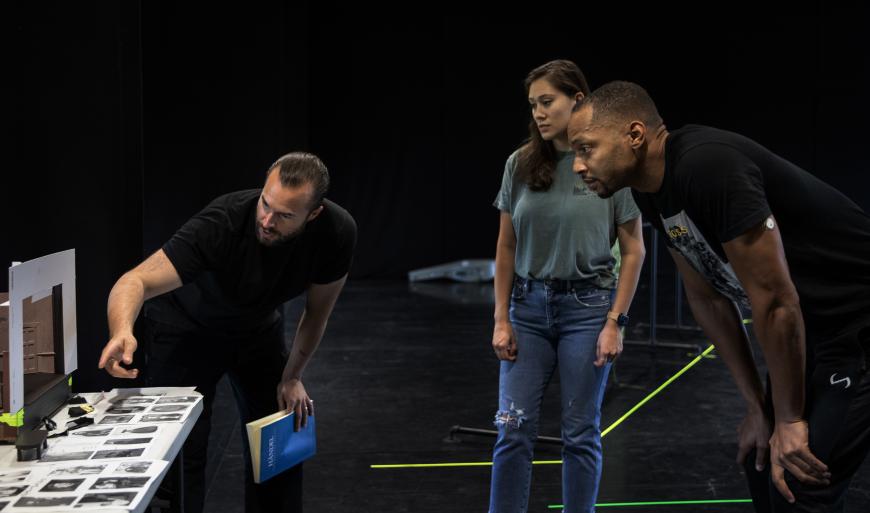 Rodelinda rehearsal