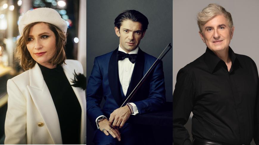Lisa Batiashvili, Gautier Capuçon, and Jean-Yves Thibaudet
