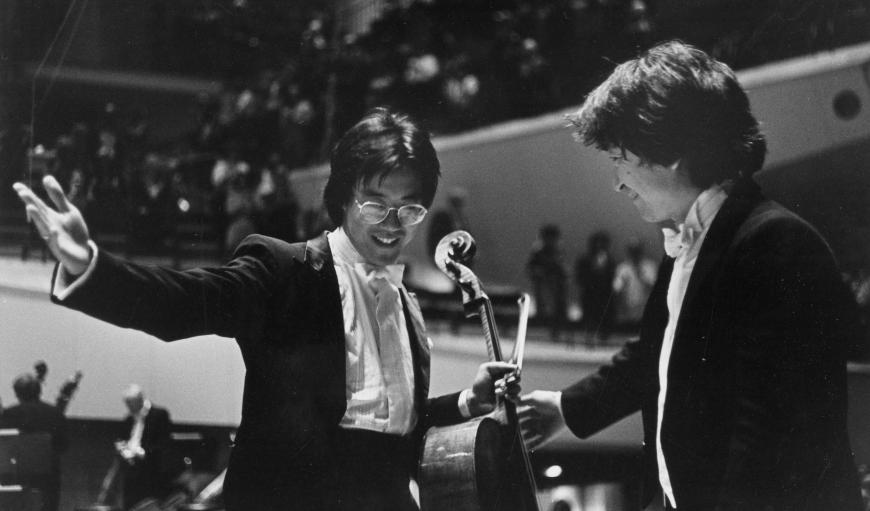 Seiji Ozawa and Yo-Yo Ma