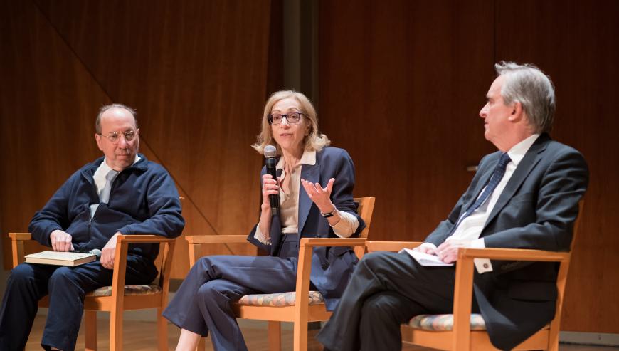 Harvey Sachs, Diana Castelnuovo-Tedesco, and James Conlon