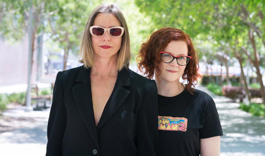 Beth Lisick and Lisa Mezzacappa