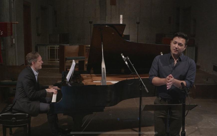 Nicholas Phan and Jake Heggie