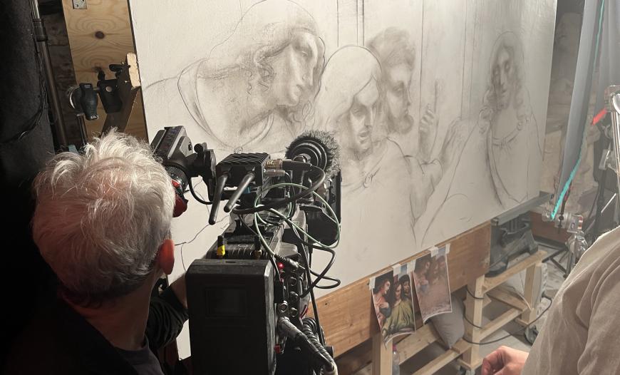 Behind the scenes