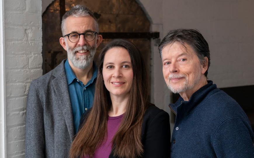 David McMahon, Sarah Burns, and Ken Burns