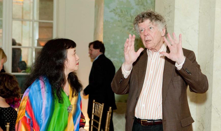 Wu Han and Gordon Getty