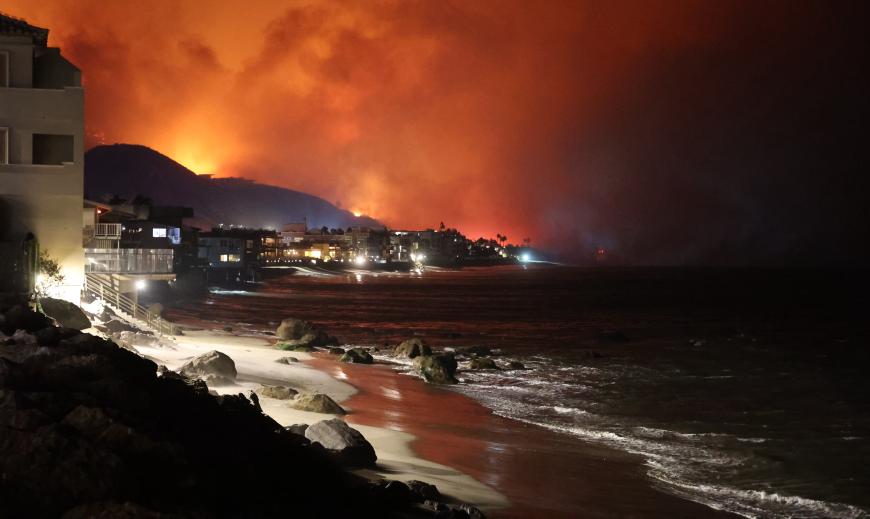 Palisades fire