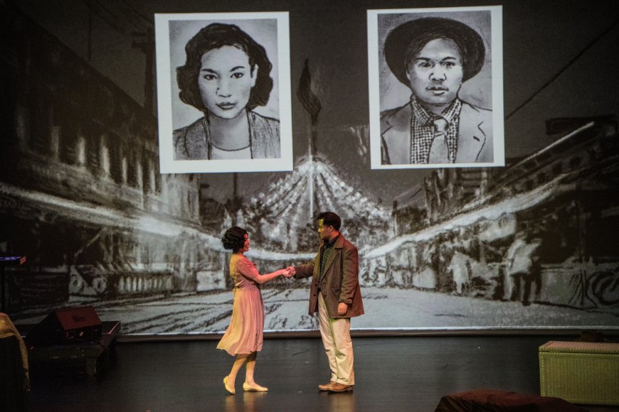 Production Photo: Both Eyes Open
