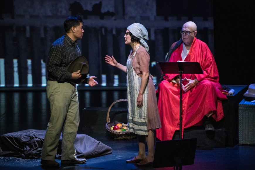 Both Eyes Open: Production Photo