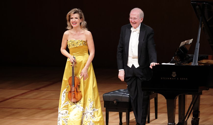 Anne-Sophie Mutter and Lambert Orkis
