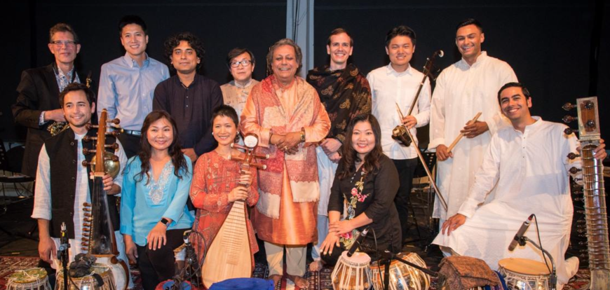 Melody of China and Swapan Chaudhuri's Ali Akbar College of Music Ensemble