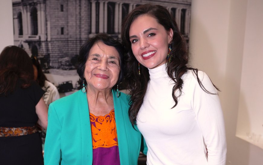 Dolores Huerta and Kelly Guerra