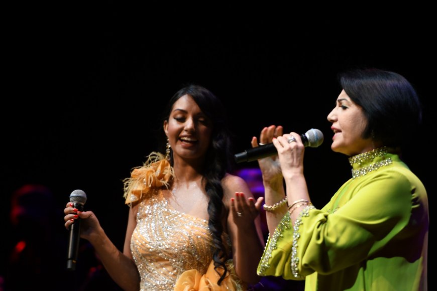 Sara Soroor and Hangama Soroor perform at Let Her Sing 2024