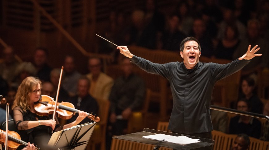 Santa Rosa Symphony Music Director Francesco Lecce-Chong conducts | Courtesy of Francesco Lecce-Chong