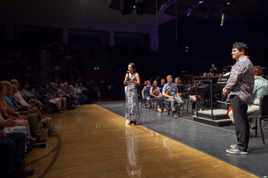 Vivian Fung addresses The Cabrillo Festival of Contemporary Music