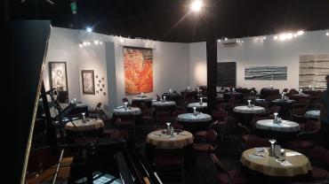 Concert table seating at THE 222