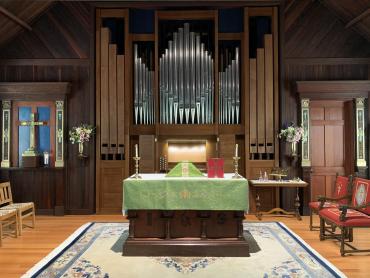 Bigelow pipe organ at St. Paul's Episcopal Church, Healdsburg