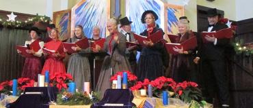 Old World Carolers in Choral Concert Historic Songs of Europe