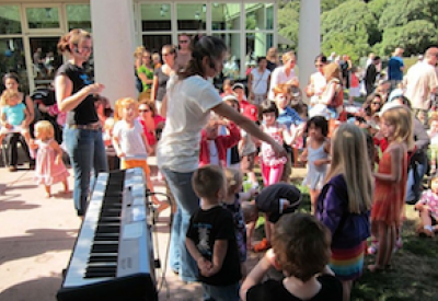 Charity and the JAMBand at the Park Chalet