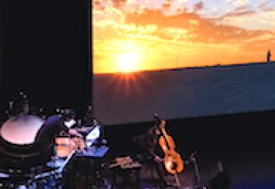 "The Colorado" combines film with live music from Glenn Kotche, Jeffrey Zeigler, and Roomful of Teeth