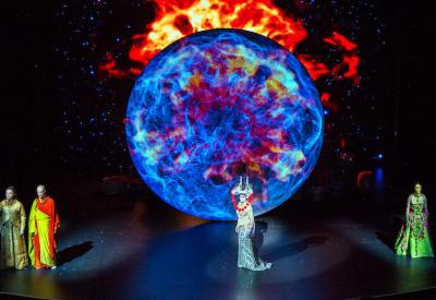 A scene from Scott Wheeler's "Naga"