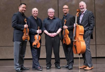The Alexander String Quartet and Robert Greenberg