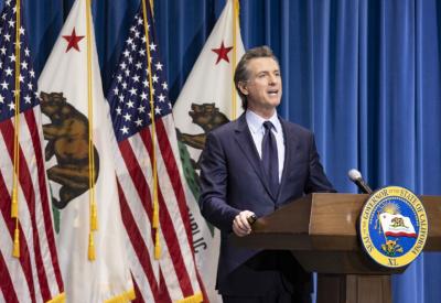 California Governor Gavin Newsom