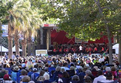 Symphony Silicon Valley and Opera San Jose present "Strike Up The Band" a free outdoor experience, Septermber 4 and 5.