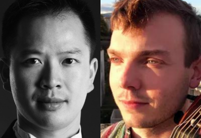 Erik Andersen and Derek Tam, performers