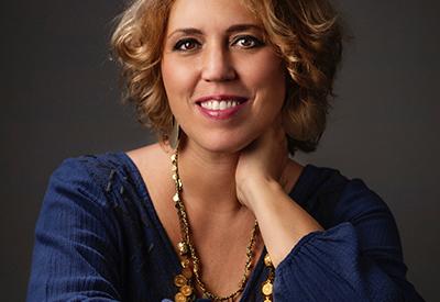 Gabriela Montero at the piano