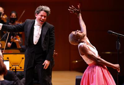 Cynthia Erivo with the LA Phil
