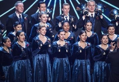 The Citrus Singers perform at the 62nd Annual L.A. County Holiday Celebration