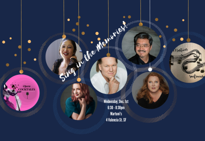 Sing in the Memories!!  Images of the singers as christmas tree ornaments!