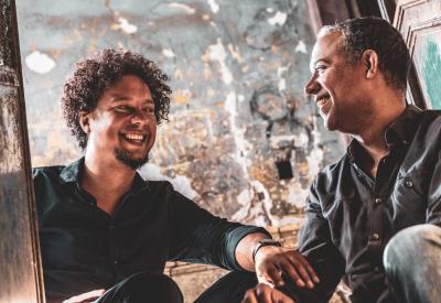 Violinist Ilmar Gavilán and pianist Aldo López-Gavilán perform Saturday, January 23, 2022 as part of Cal Performances' Illuminations: “Place and Displacement” series.