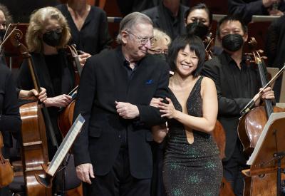 MTT and Yuja Wang with the SF Symphony