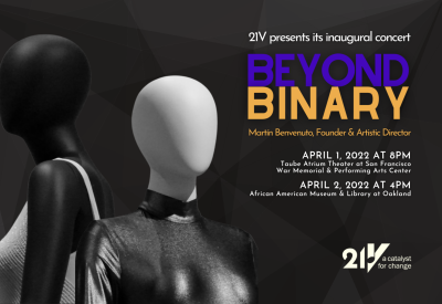 21V presents its inaugural concert, "Beyond Binary"