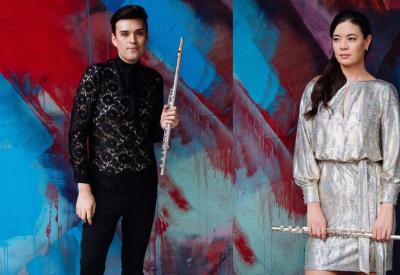 Ray Furuta and Natalie Haworth-Liu, flute